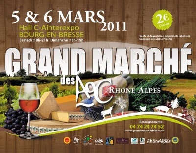 Priscilla au Grand March&eacute; des AOC de Bourg En Bresse