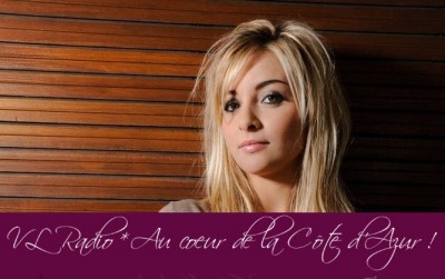 Priscilla Betti &agrave; l'inauguration du si&egrave;ge de VL Radio