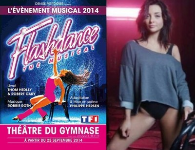 Priscilla Betti dans la com&eacute;die musicale "Flashdance"
