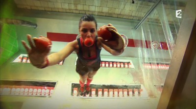 Priscilla dans le g&eacute;n&eacute;rique de Fort Boyard !