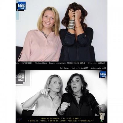 Priscilla en interview demain sur France Bleu 107.1
