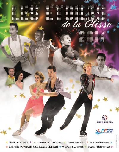 Patinage artistique &agrave; Courchevel : Priscilla pr&eacute;sente !