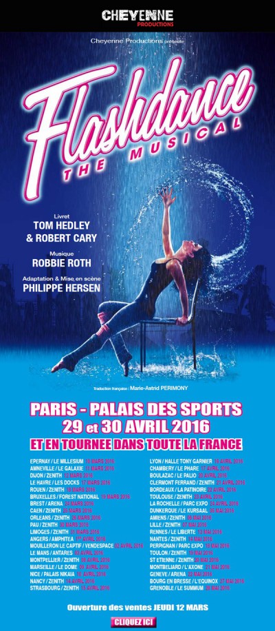 La tournée de la comédie Flashdance enfin dévoilée !