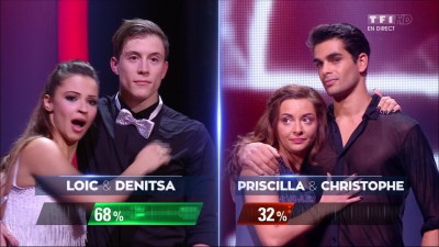 DALS : Priscilla finaliste, mais s'incline devant Lo&iuml;c