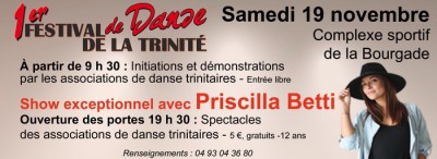 Retrouvez Priscilla Betti au festival de danse de la Trinit&eacute; !