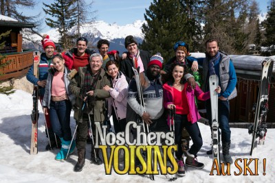 Nos chers voisins et Priscilla vont skier... le 27 janvier
