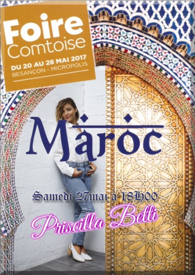 Retrouvez Priscilla &agrave; la foire Comtoise &agrave; Besan&ccedil;on
