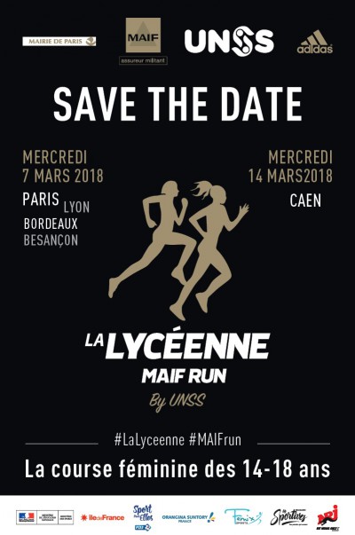 Priscilla Betti &agrave; Besan&ccedil;on pour la lyc&eacute;enne MAIF Run